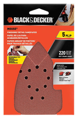 Hardware store usa |  5PK 220G Fine Sandpaper | BDAM220 | DEWALT ACCESSORIES