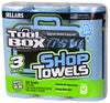 Hardware store usa |  Tool 3PK BLU Shop Towel | 5448301 | SELLARS WIPERS & SORBENTS