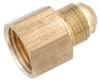 Hardware store usa |  3/8FLx3/4FPT Connector | 714046-0612 | ANDERSON METALS CORP