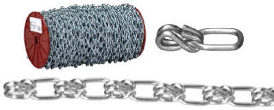 Hardware Store USA | 125' 3/0Lock Link Chain