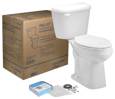 Hardware store usa |  Prof1 WHT Toilet To Go | 4130CTK | MANSFIELD PLUMBING PRODUCTS