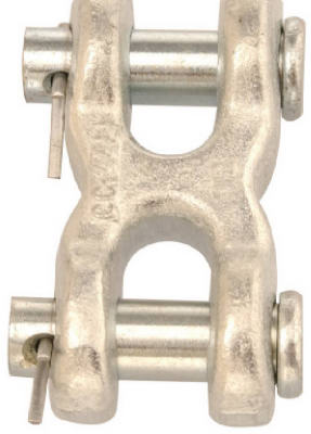 Hardware Store USA | 7/16 BluKrom Dbl Clevis