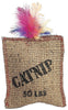 Hardware Store USA | Jute.Feath Sack Cat Toy