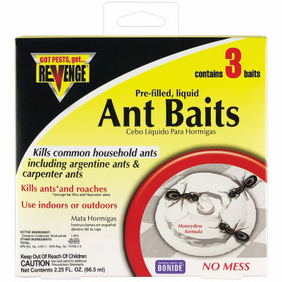 Hardware store usa |  3PK Revenge Ant Baits | 45100 | BONIDE PRODUCTS INC