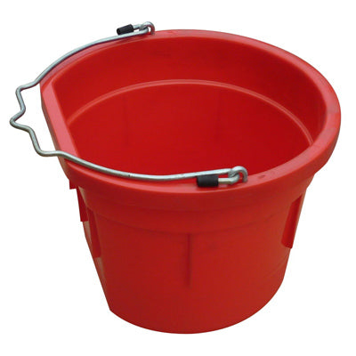 Hardware Store USA | MR 8QT RED FLT Bucket