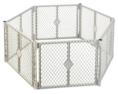 Hardware store usa |  GRY 6 Panel Play Gate | 8666 | NORTH STATE IND INC