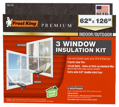 Hardware Store USA | 62x126 Wind Film Kit