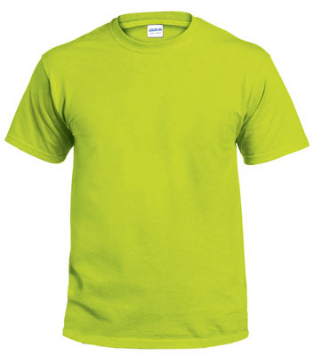 Medium green short sleeve tee shirt