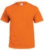 Large orange short sleeve tee shirt