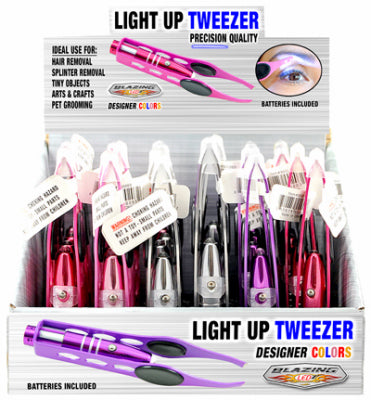 Hardware store usa |  LGT Up LED Tweezers | 900203 | SHAWSHANK LEDZ