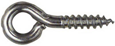 Hardware Store USA | 8PK 1-3/16 SM Screw Eye