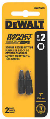 Hardware Store USA | 2PK Imp #2 Sq Bit Tip