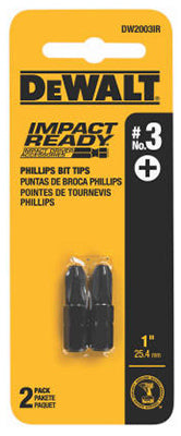 Hardware Store USA | 2PK Imp #3 Phil Bit Tip