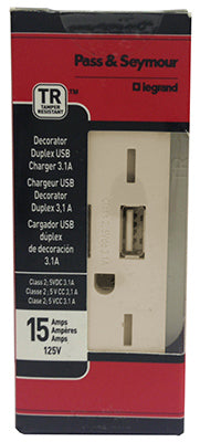 Hardware store usa |  ALM Combo USB Charger | TM826USBLACC6 | PASS & SEYMOUR