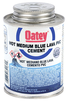 Hardware Store USA | 4OZ BLU Lava PVC Cement