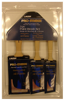 Hardware store usa |  3PC Paint BRSH Set | A2760S | LINZER/AMERICAN BRUSH