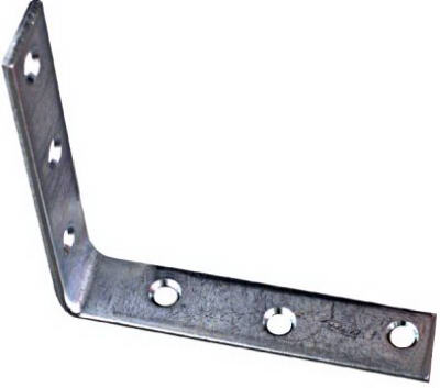 Hardware store usa |  5x1 Zinc Corner Iron | N220-152 | NATIONAL MFG/SPECTRUM BRANDS HHI