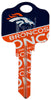 Hardware Store USA | KW1 Broncos Team Key | Pack Of 5