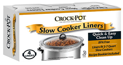 4PK Crock Pot Liner