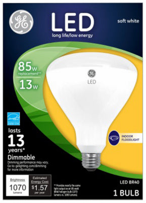 Hardware store usa |  GE 13W SW BR40 FLD Bulb | 41055 | G E LIGHTING