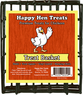 Hardware store usa |  Treat Square Basket | 17085 | HAPPY HEN TREATS