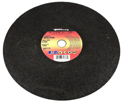 Hardware Store USA | 14x3/32x1 T1 Cut Wheel