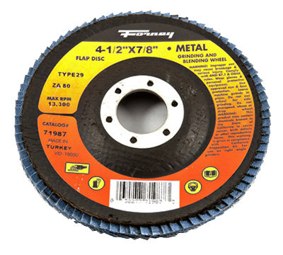 Hardware Store USA | 4.5x7/8 80G Flap Disc