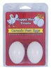 Hardware Store USA | 2PK WHT Cera Nest Eggs