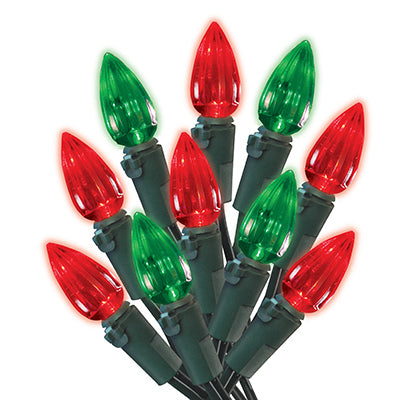 Christmas LED 70-Light Set, C3, Red & Green