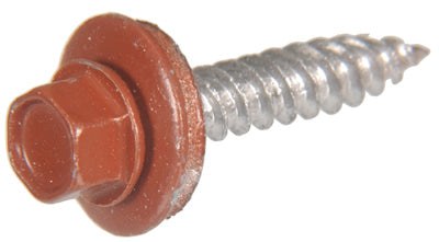 Hardware Store USA | LB 10x1.5 RED Hex Screw