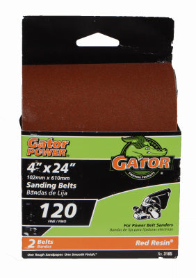 Hardware Store USA | 2PK 4x24 120G Sand Belt