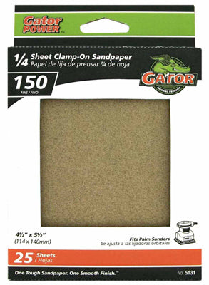 Hardware Store USA | 25PK 4.5x5.5 150G Sheet