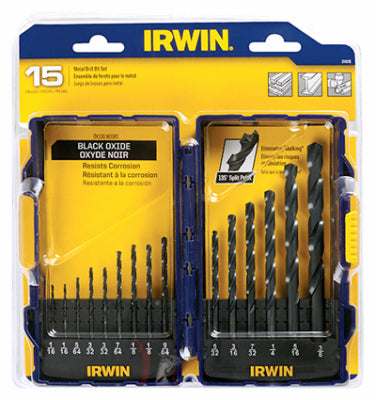 Hardware Store USA | 15PC BLK Oxide Bit Set