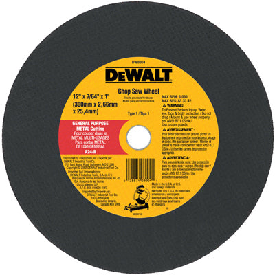 Hardware Store USA | 12x7/64x1 GP Cut Wheel