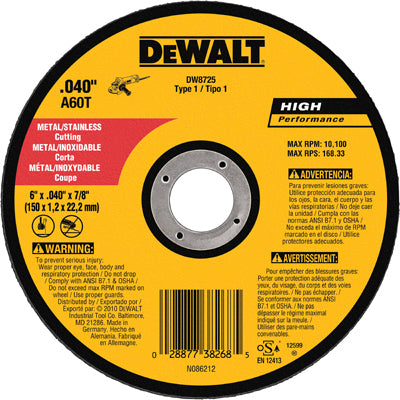 Hardware Store USA | 6x.040x7/8 MTL Wheel