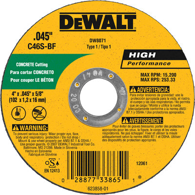 Hardware Store USA | 4x.045x5/8 Cut Wheel