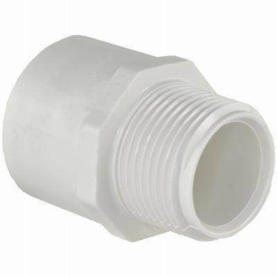 Hardware store usa |  1/2 WHT Male Adapter | PVC 02109  0600HA | CHARLOTTE PIPE & FOUNDRY CO.