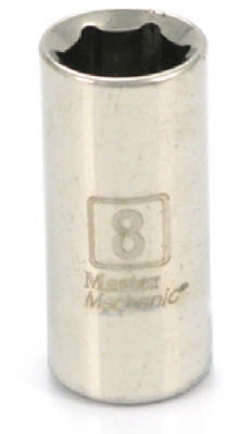 Hardware store usa |  MM 1/4DR 8mm 6PT Socket | 199304 | APEX TOOL GROUP-ASIA