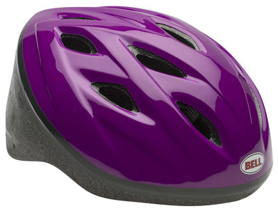 Girls Purp Bike Helmet