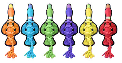 Hardware store usa |  Cross Rope Duck Dog Toy | 43438 | MULTIPET INTERNATIONAL