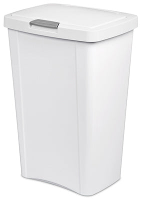 Hardware store usa |  13GAL 49L WHT Touch Can | 10458004 | STERILITE