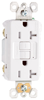 Hardware Store USA | 20A WHT DPLX Self GFCI