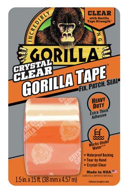 Hardware store usa |  1.5x5YDCLR Gorilla Tape | 6015002 | GORILLA GLUE COMPANY