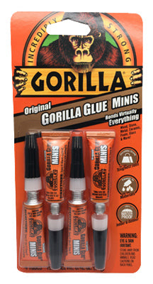 Hardware store usa |  4PK Gorilla Glue Minis | 5000503 | GORILLA GLUE COMPANY
