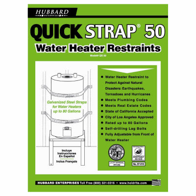 Hardware store usa |  WTR Heater Restraint | QS-50 | SHARKBITE/CASH ACME