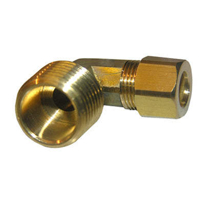 Hardware Store USA | 3/8CMPx3/8MPT BRS Elbow