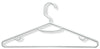 Hardware store usa |  15PK WHT Plas Hangers | HNG-01523 | HONEY CAN DO INTL INC