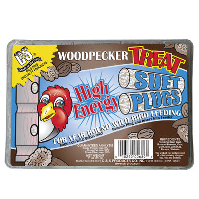 12OZ Woodpecker Plug
