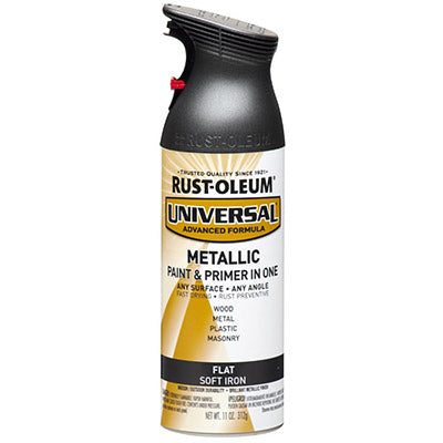 Hardware store usa |  11OZ Iron FLT Met Paint | 271473 | RUST-OLEUM