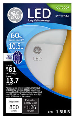 Hardware Store USA | GE 8W A19 Bulb